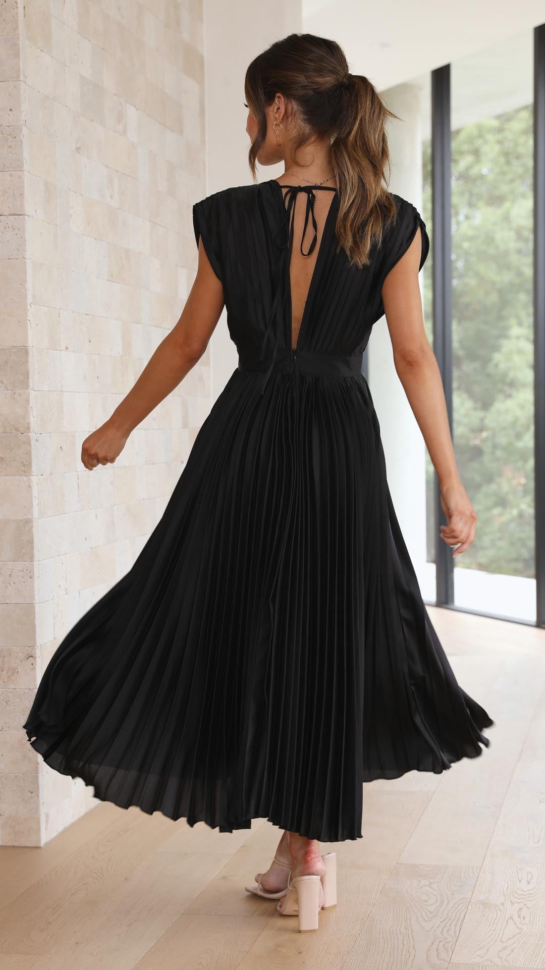 Elvira™ - Elegant Geplooide Jurk