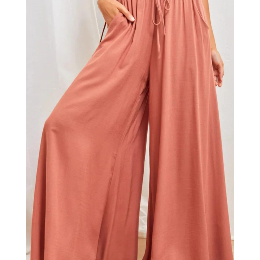 Carla™ - Losse broek met wijde pijpen voor dames - Zomer - Comfortabel