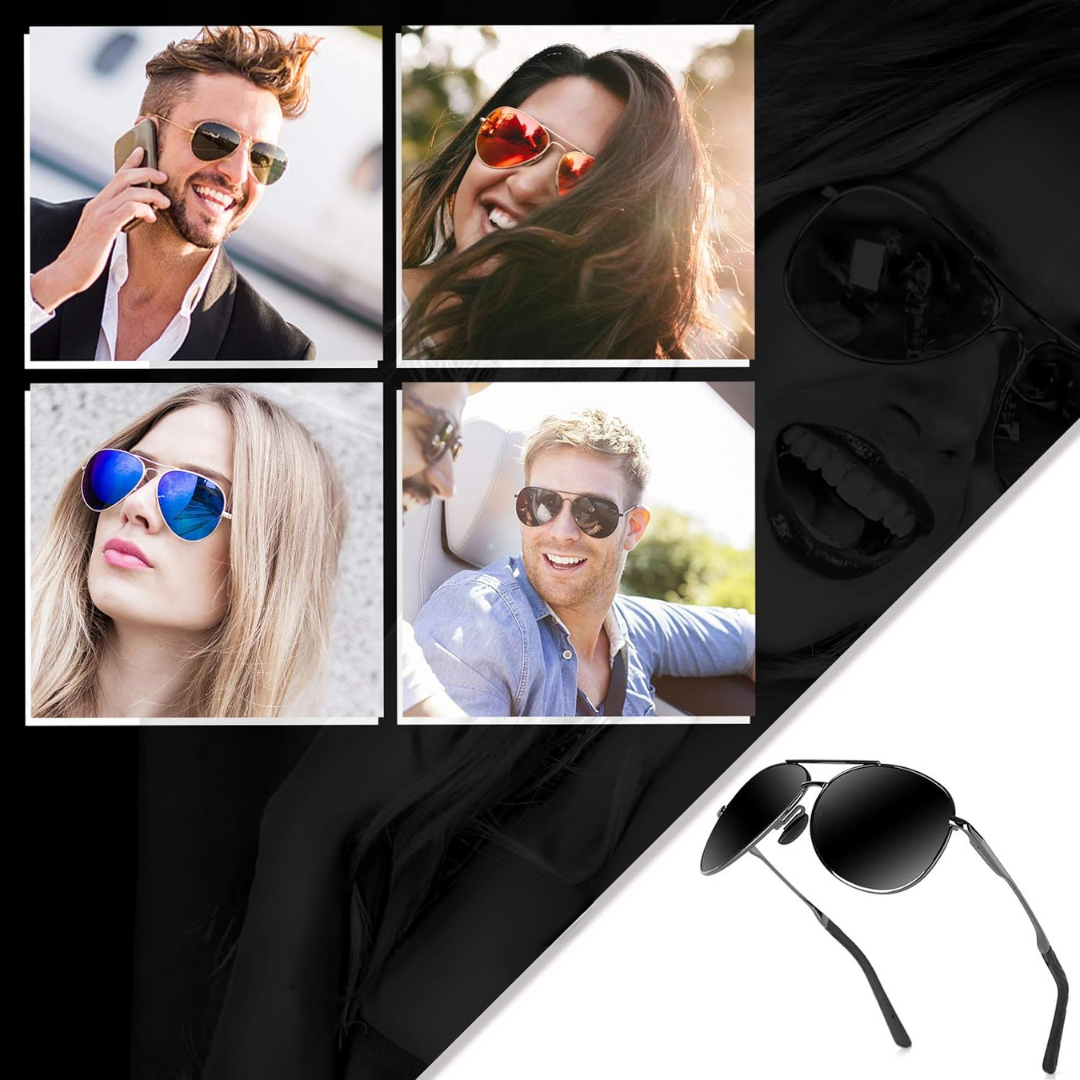 Joey™ - Premium Gepolariseerde Aviator Zonnebril