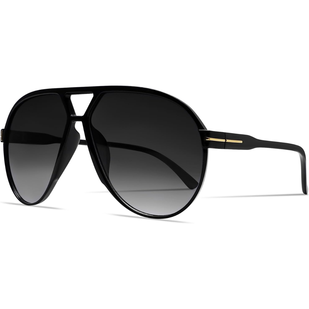 Amara™ - Retro Oversized Aviator Zonnebril