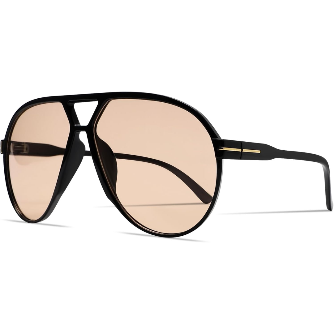 Amara™ - Retro Oversized Aviator Zonnebril