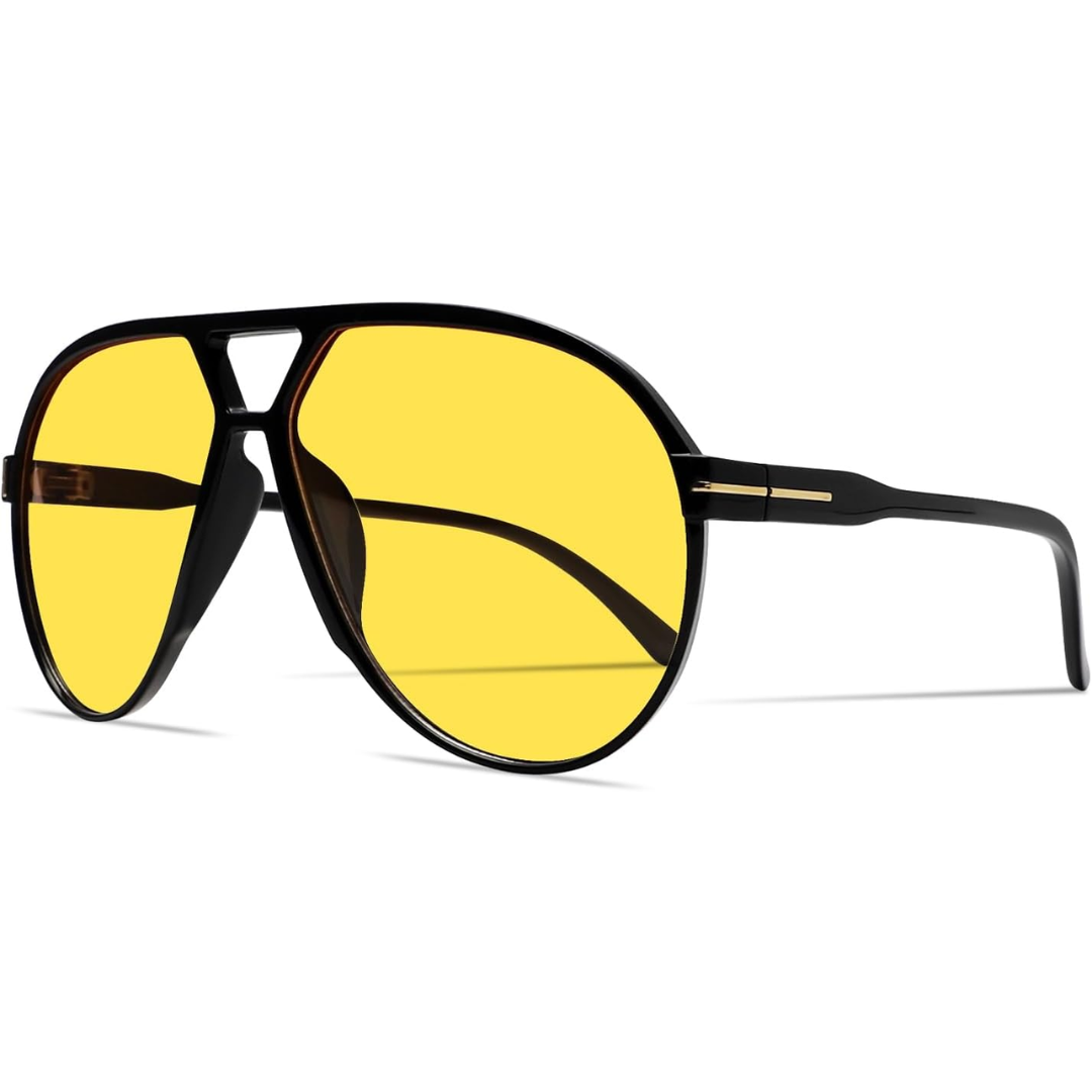 Amara™ - Retro Oversized Aviator Zonnebril