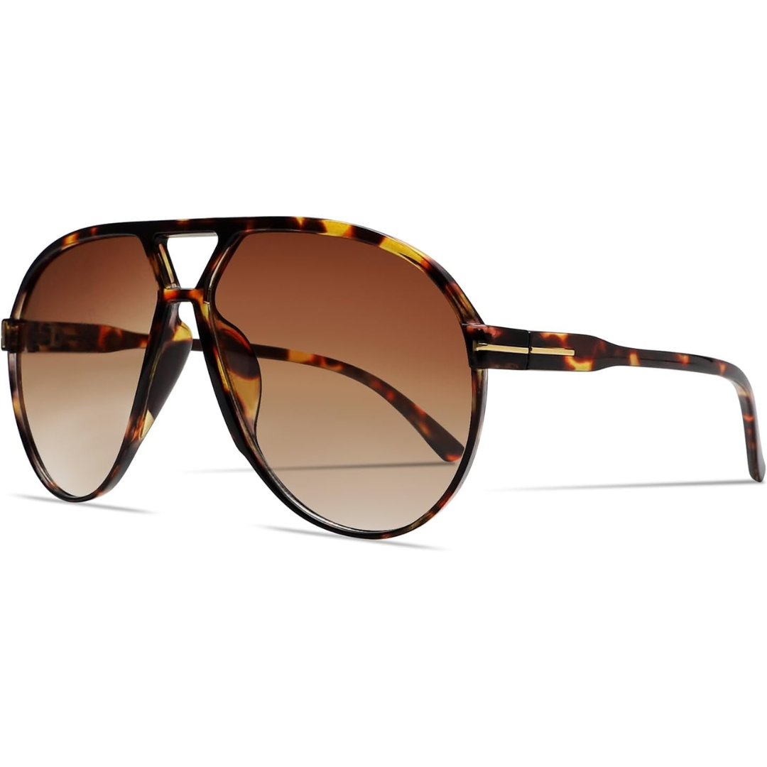 Amara™ - Retro Oversized Aviator Zonnebril