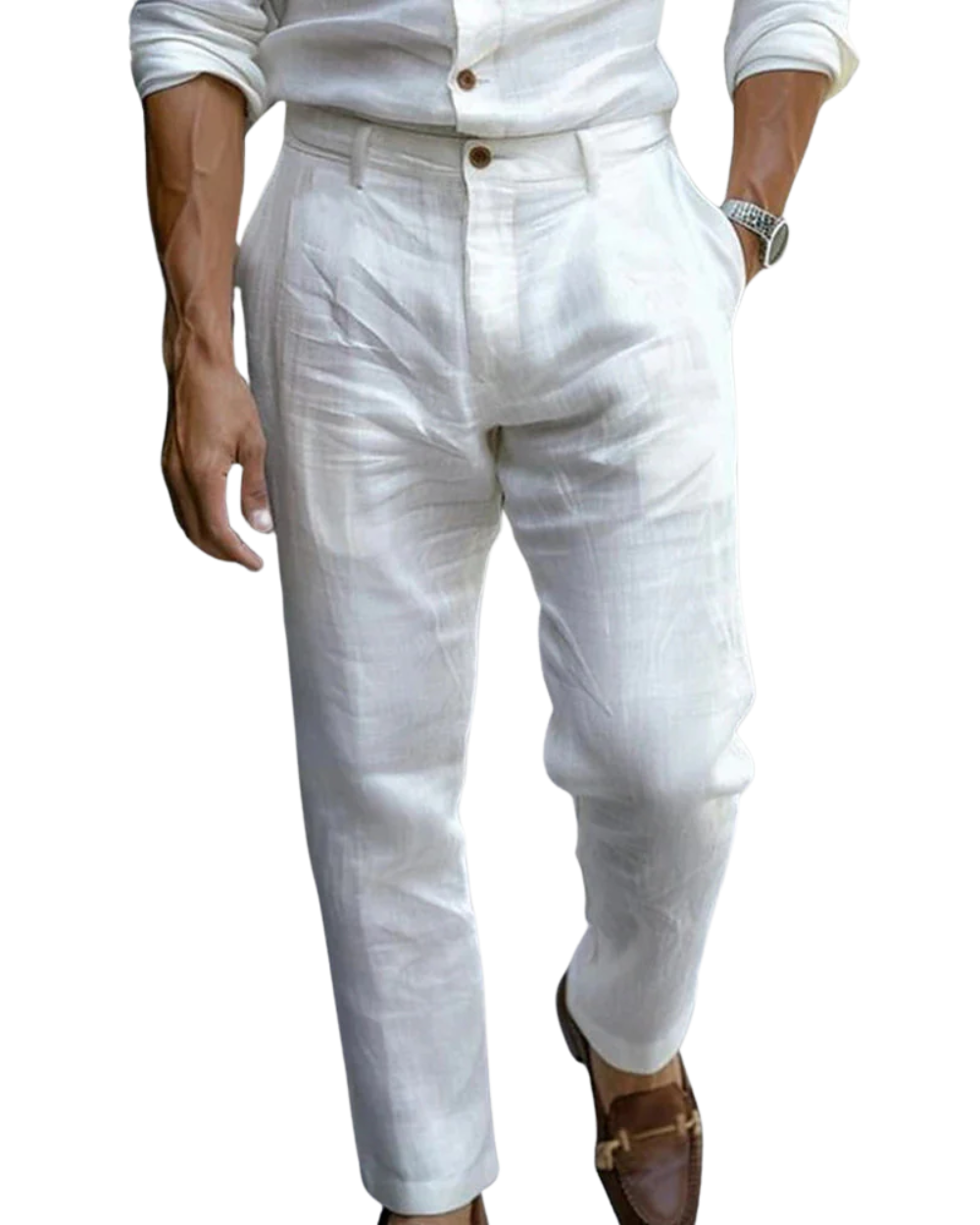 Cannes™ - Chique Linnen Broek