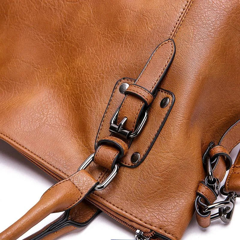 Ilse™ - Elegante leren schoudertas