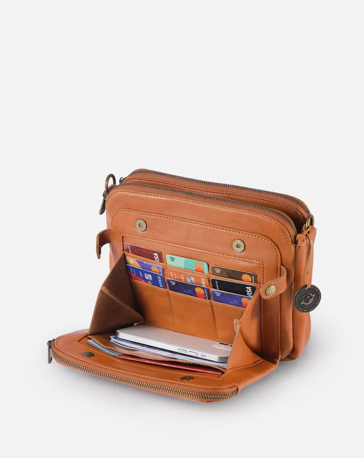 Agent Tas™ - Leren crossbody schoudertassen