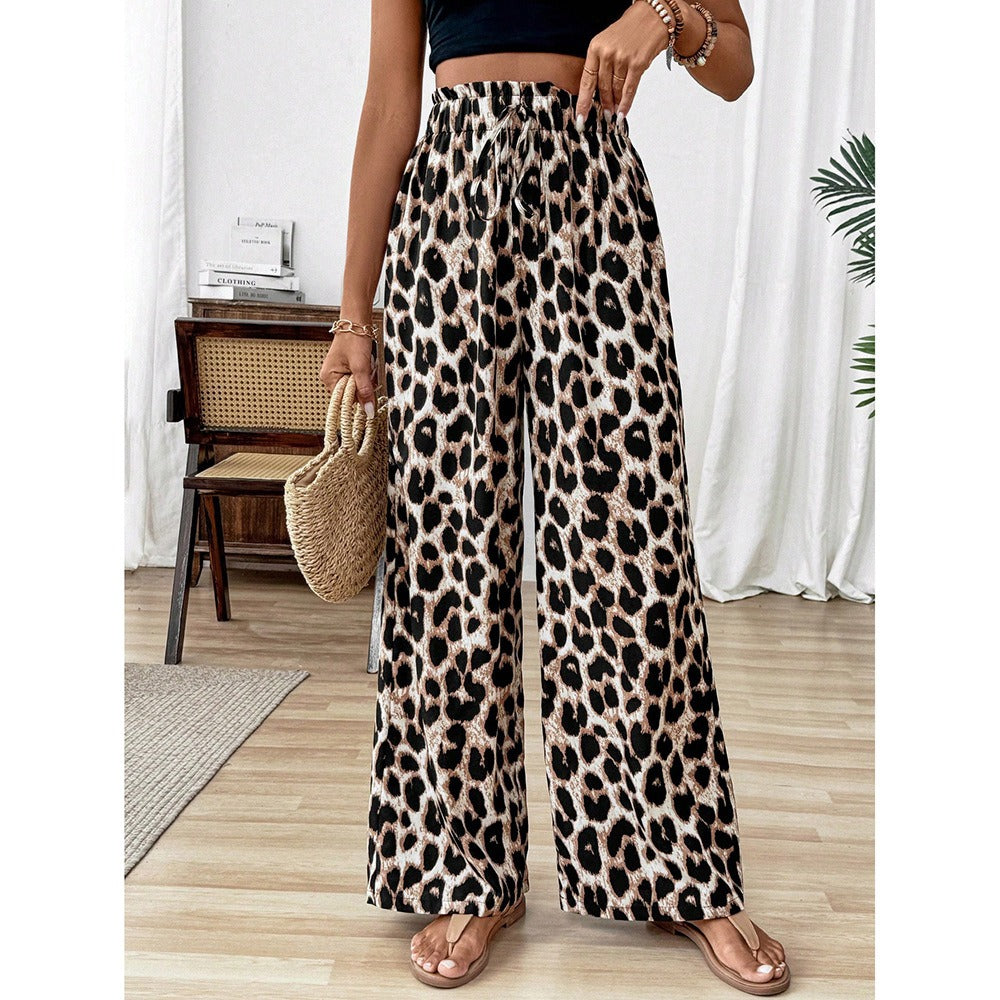 Camila™ - Casual damesbroek met luipaardprint
