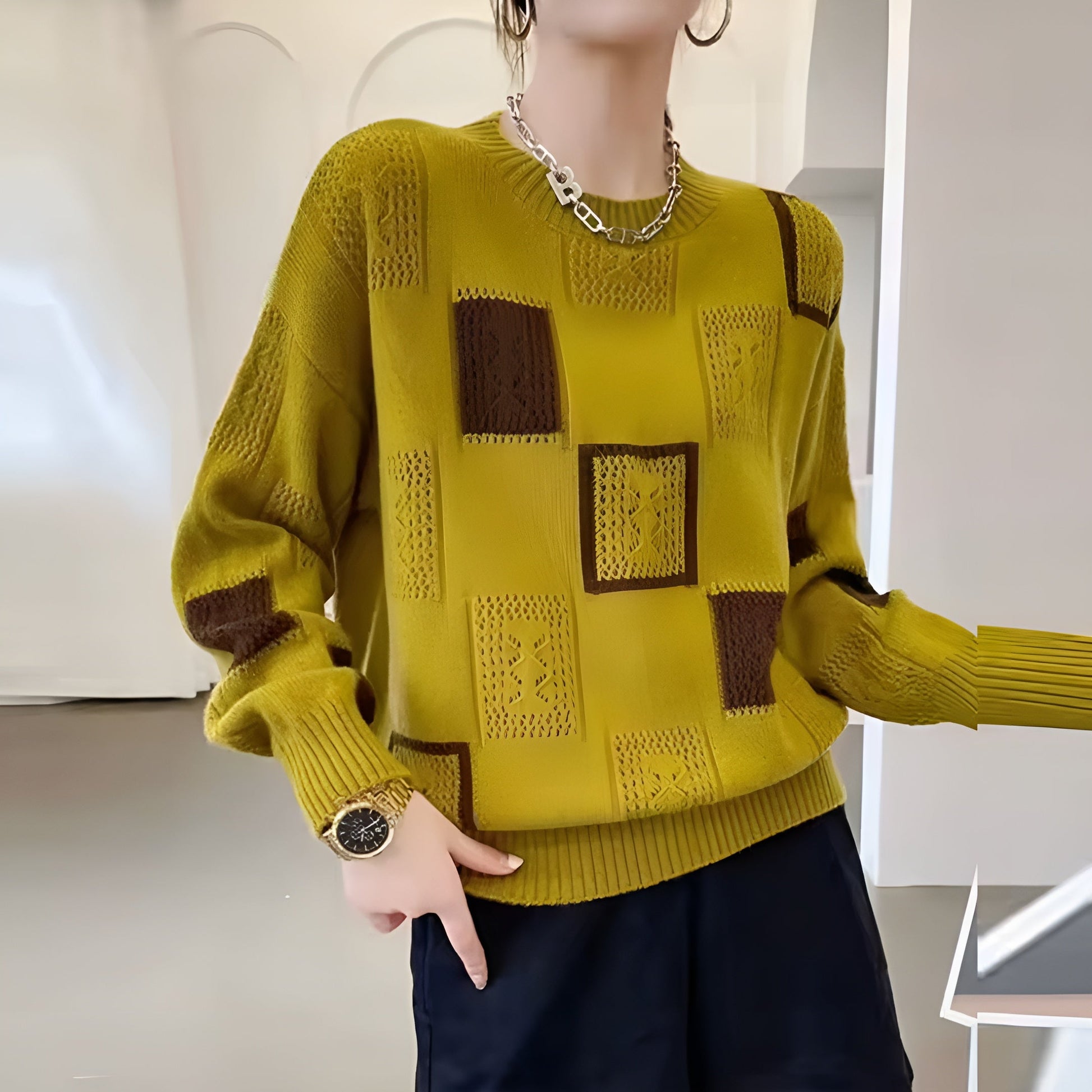 Alida™ - Stylowy, wyjątkowy sweter damski