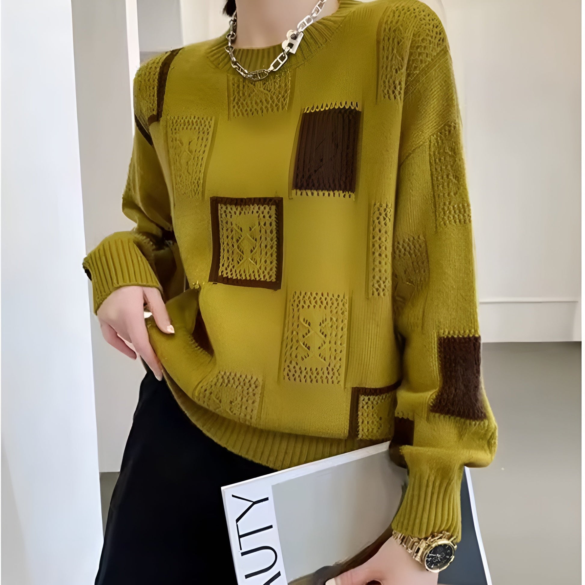 Alida™ - Stylowy, wyjątkowy sweter damski