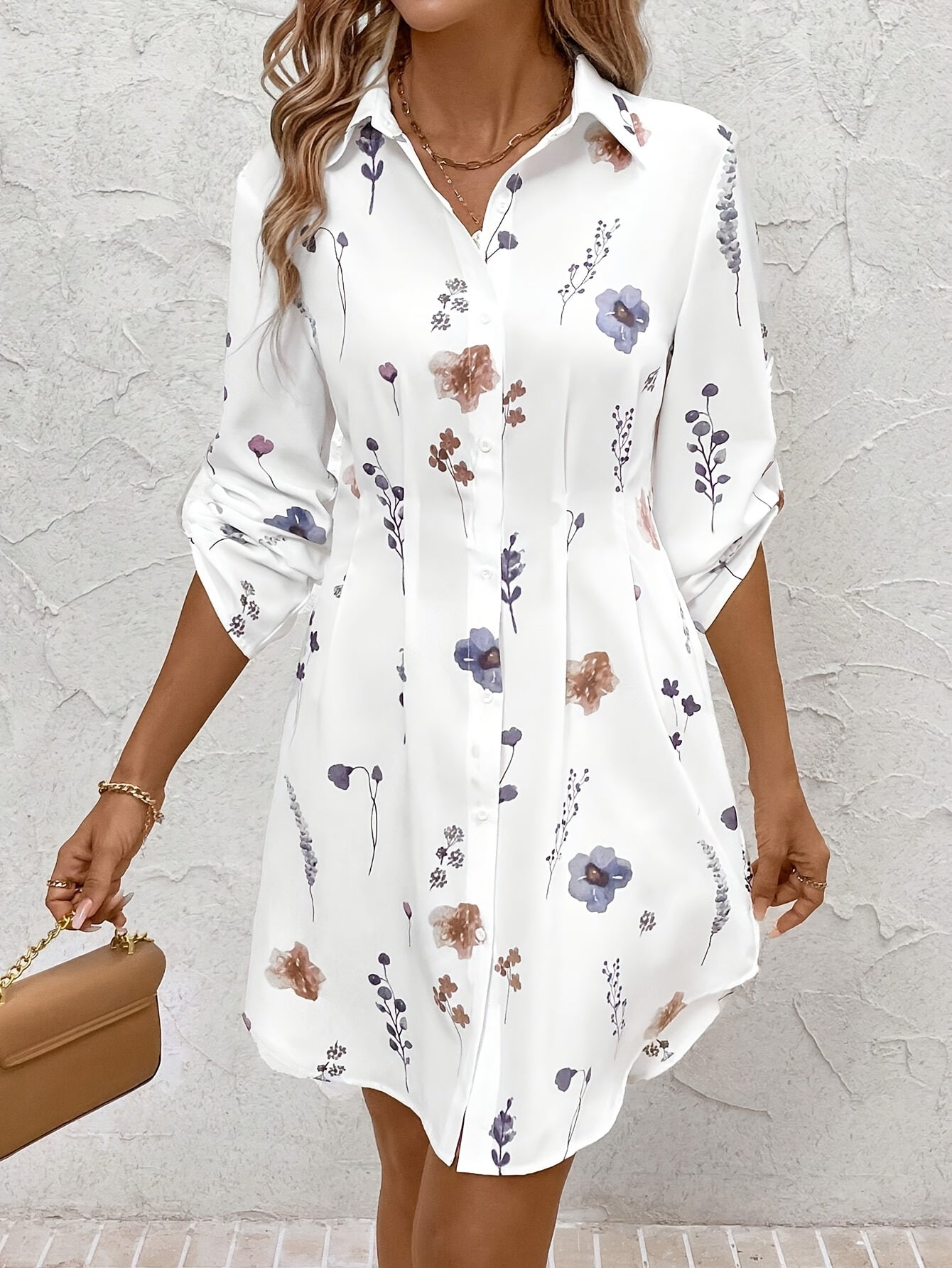 Maaike™ – Elegancka sukienka w kwiaty