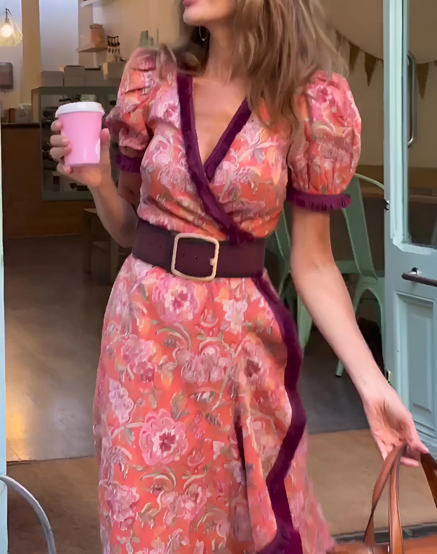 Luna™ - Zomerse Roze Jurk