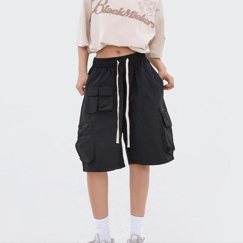 Fey™ - Damesshort met grote zakken en casual ritssluiting
