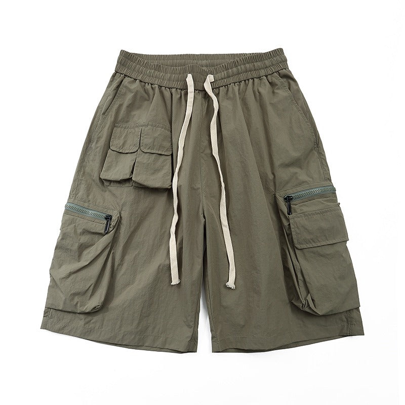 Fey™ - Damesshort met grote zakken en casual ritssluiting