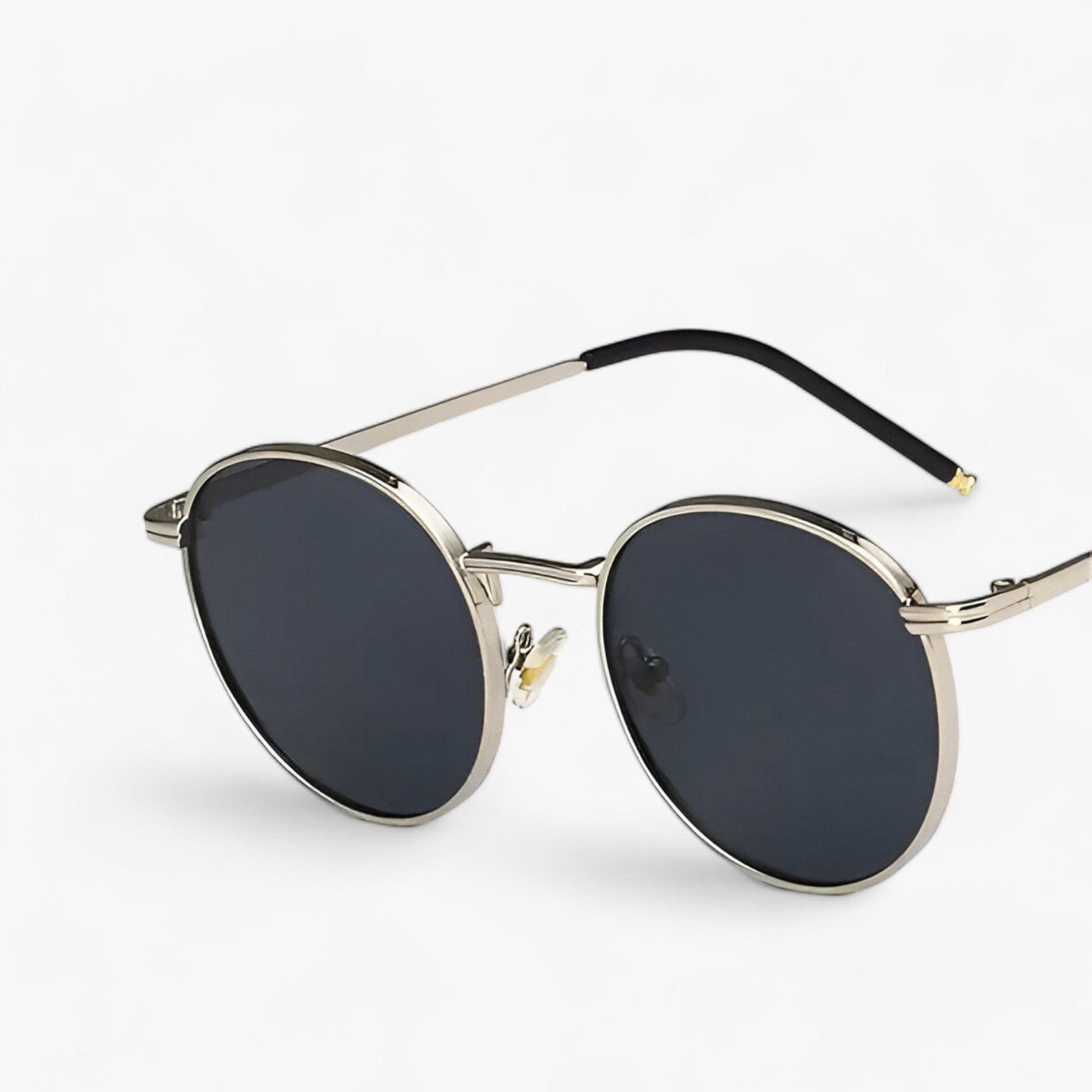 Nova™ – Uniseksowe designerskie okulary przeciwsłoneczne z okrągłymi soczewkami