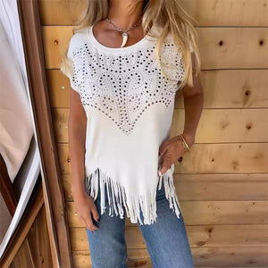 Céleste™ - Dames-T-shirt met korte mouwen