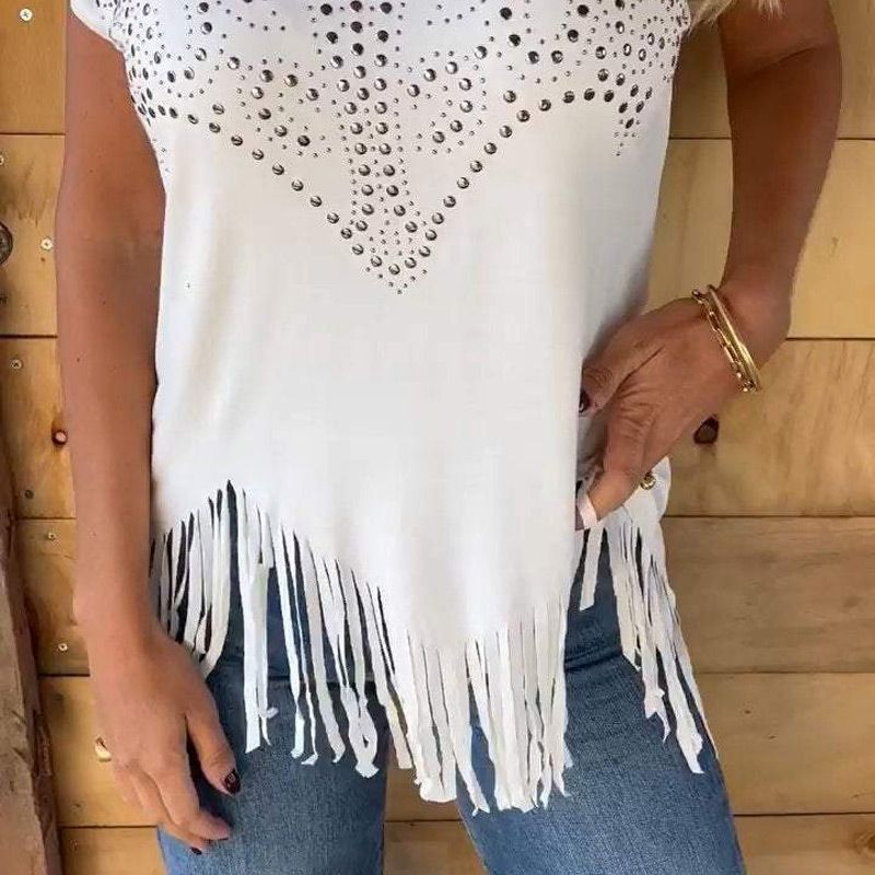 Céleste™ - Dames-T-shirt met korte mouwen