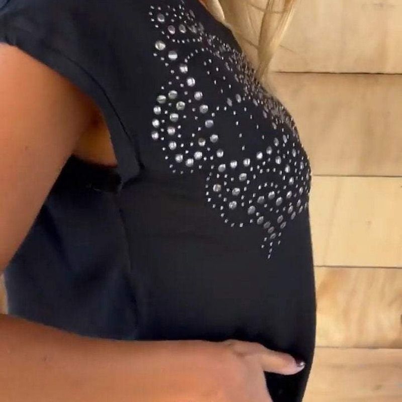 Céleste™ - Dames-T-shirt met korte mouwen