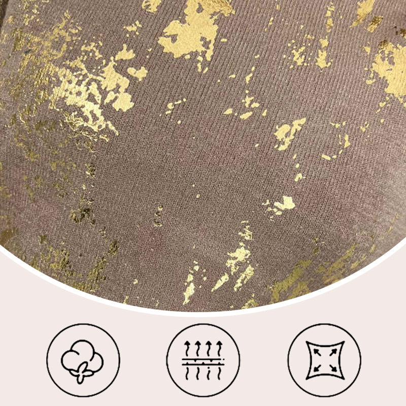 Blanche™ - Trui met gouden metallic print