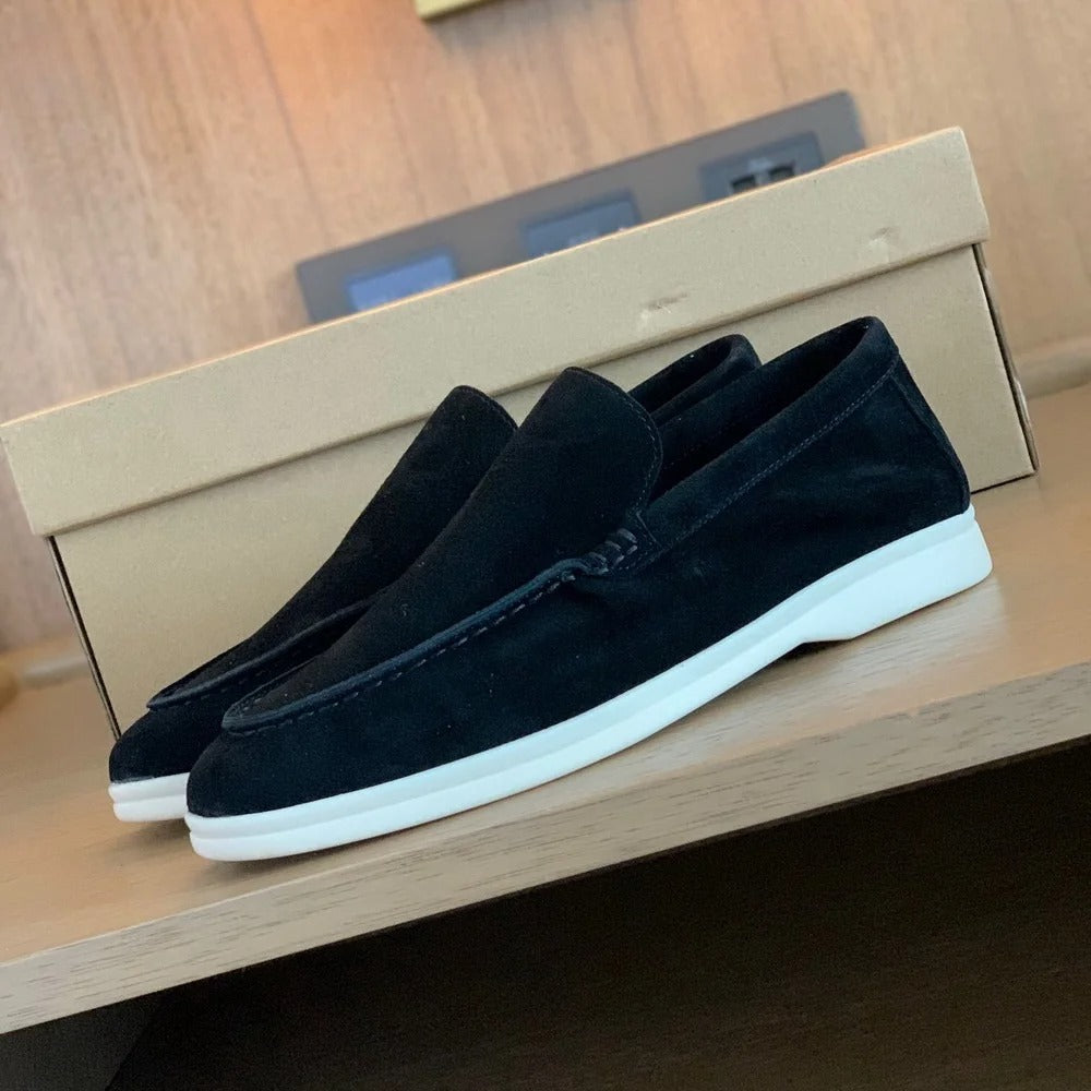 Max™ - Mokasyny zamszowe