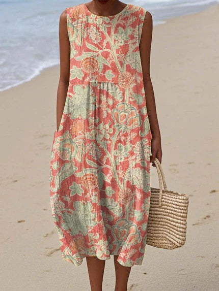 Aline™ - Vintage Bloemenjurk