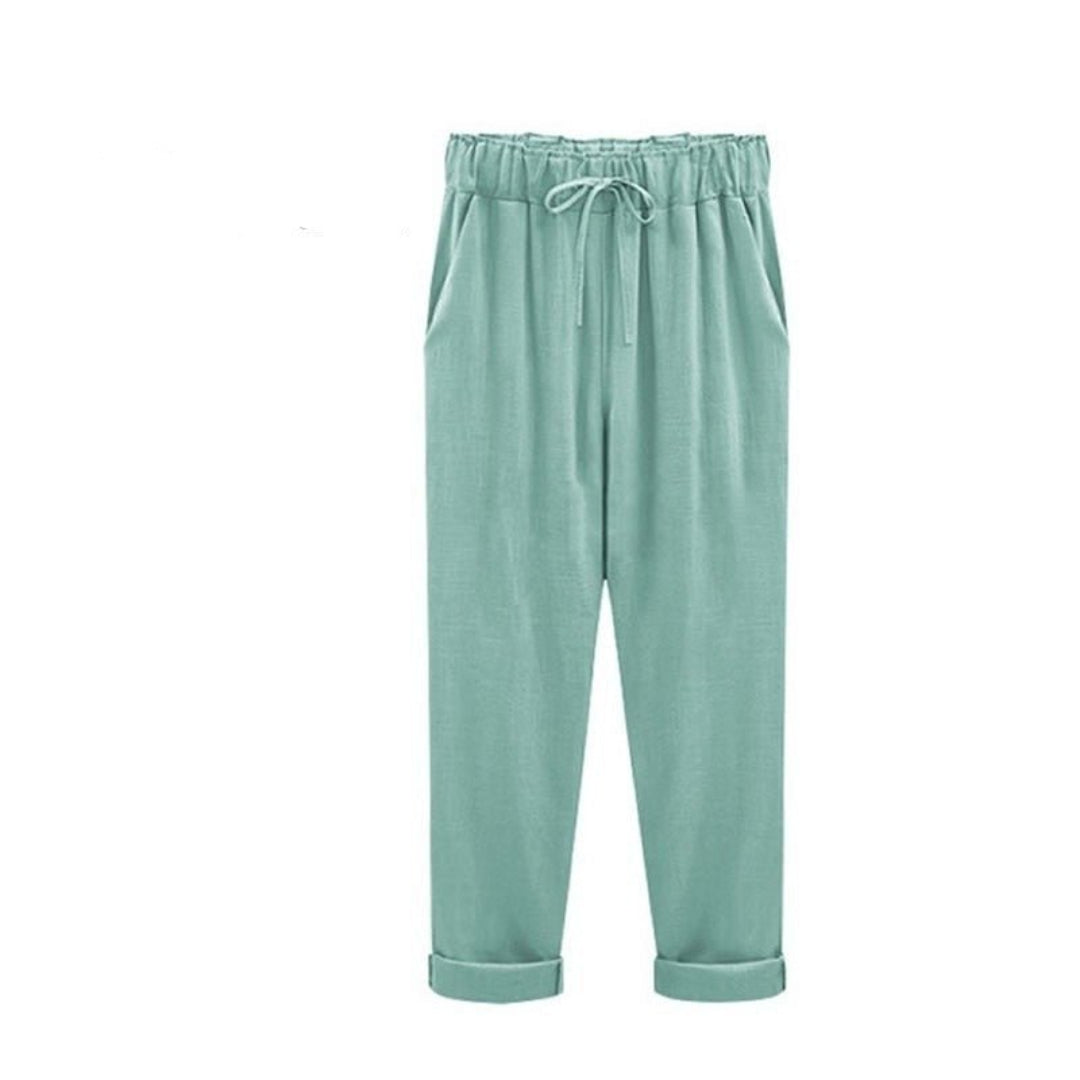 Summer™ - Zomerbroek voor dames - casual stijl met trekkoord